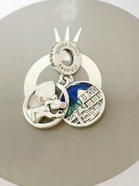 Disney Parks Pandora Remy Ratatouille Dangle Charm 2024 Anyone can Cook Exclusiv